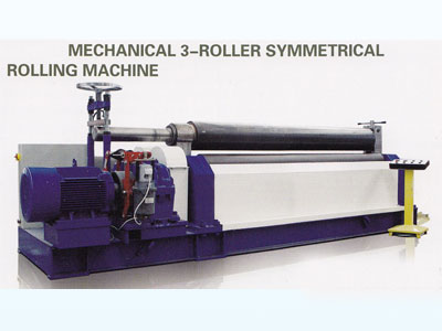 Mechanical 3-Roller Symmetrical Roll Machine (OS-MCH-034)