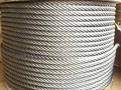 Steel Wire Rope 8x61 (Galvanized or Ungal) (OS-WRP-065)