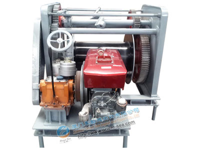 Diesel Driven Wire Rope Windlass (OS-AW-710)